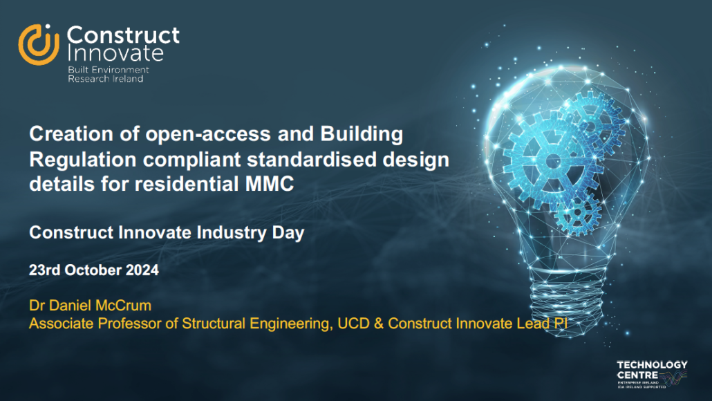 Construct Innovate Industry Day Presentation MMC
