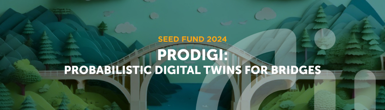 PRODIGI: Probabilistic Digital Twins for Bridges This project is dedicated to enhancing bridge maintenance through the development of a probabilistic digital twin—a sophisticated virtual model that mirrors the real-time behaviour of bridges and predicts future conditions using probabilistic algorithms. Currently,bridge monitoring often relies on reactive measures that can be costly and inefficient, potentially leading to safety risks and infrastructure failures that disrupt daily life and incur significant repair expenses.
