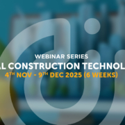Construct Innovate is delighted to bring to members a free webinar series on the topic of Digital Construction Technologies, taking place each Tuesday from 12-1pm for 6 weeks commencing on the 4th November 2025. This topic will cover the use of data in the construction industry, which includes broad areas of building information modelling (BIM) technology, digital twinning, simulation and visualisation methods. Digitalisation fundamentally changes the ways in which construction teams interact. Technologies such as BIM can seamlessly monitor the materials and products delivered to the construction site, in a manner that respects the need for sustainability and traceability. Sensors provide data for digital twins and their incorporation into construction elements; while augmented reality technologies are beginning to be used for site inspections, allowing continuous monitoring of construction process and conducting quality control checks with greater ease. This series aligns with SDG 9 (Industry, Innovation and Infrastructure), SDG 11 (Sustainable Cities and Communities) and SDG 12 (Responsible Consumption and Production).