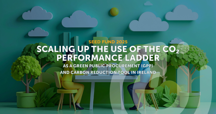 2025 Seed Fund project Scaling up the use of the CO₂ Performance Ladder as a Green Public Procurement (GPP) and carbon reduction tool in Ireland Scaling up the use of the CO₂ Performance Ladder as a Green Public Procurement (GPP) and carbon reduction tool in Ireland Construct Innovate project cover image - abstract