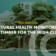 Structural health monitoring of mass timber for the Irish Climate