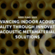 Seed Fund 2023 Indoor Acoustic Metamaterials cover