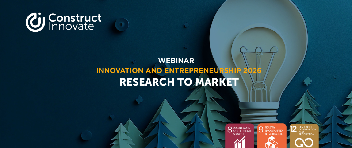 Costruct Innovate webinar Research to market Webinar cover: Research to market
