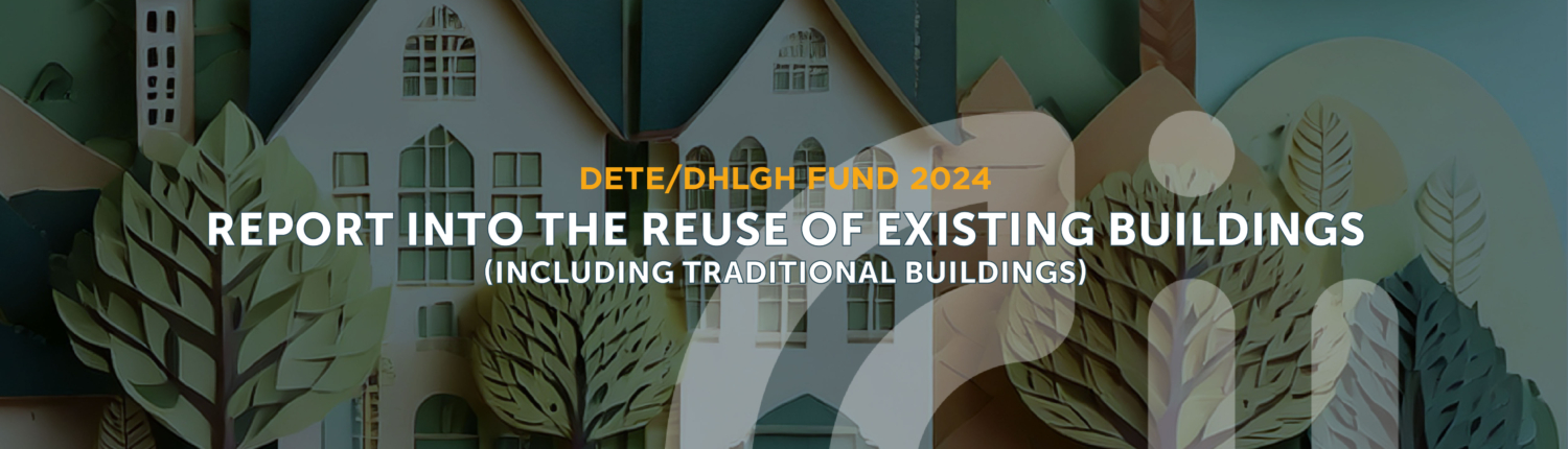Reuse of existing buildings (including traditional buildings) abstract cover of Reuse of existing buildings (including traditional buildings)